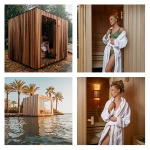 מידע מקיף על Sauna width 275 cm x depth 175 cm x height 200 cm מערכת הרכבה לסאונה יבשה פינית קלאסית